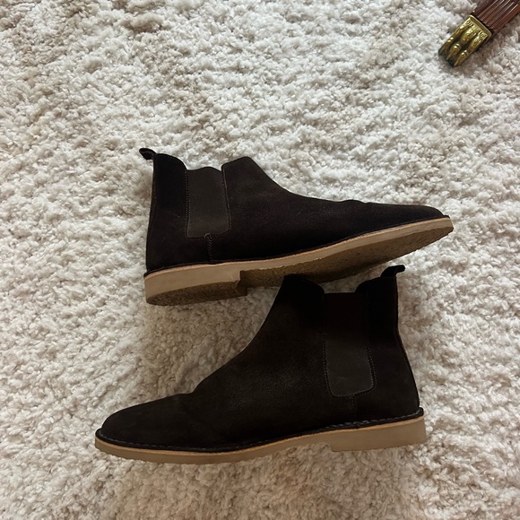 Brown Chelsea boots near new condition warn 3 times - Picture 6 of 8